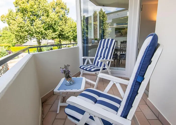 公寓 Haus Beau Rivage Blaue Koje